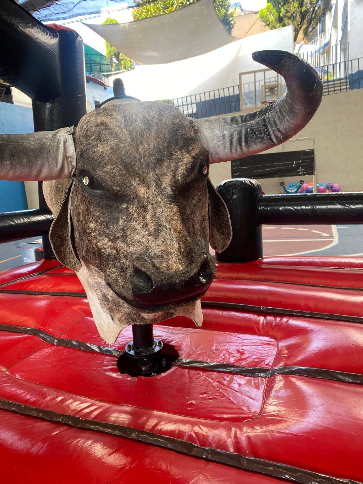 Cabeza de toro mecánico